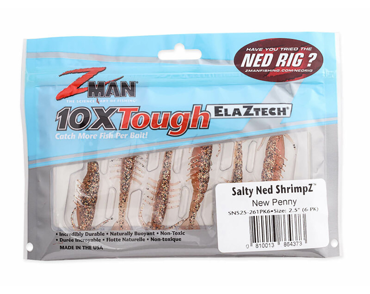 Z-Man Salty Ned ShrimpZ 6,3cm